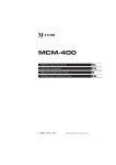 M-system MCM600 Specifications