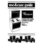 Whirlpool RM988PXV Use & care guide