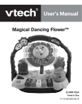 VTech Sunny Face Musical Flower User`s manual