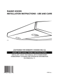 Venmar ROV35 User manual