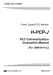 RKC INSTRUMENT SR Mini HG SYSTEM H-PCP-J Instruction manual