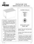 Empire 7088-3 Instruction manual