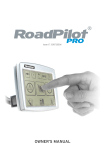 RoadPilot Ltd PRO Owner`s manual