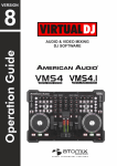 American Audio VMS4 User guide