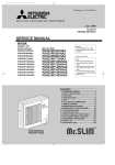 Mitsubishi PEAD-RP100 Service manual