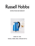 Russell Hobbs 19340 Instruction manual