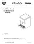 Cornelius D90 Installation manual