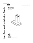 Zephyr Firenze ZFI-M90BS Installation guide