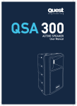 Quest Engineering QSA 300 User manual
