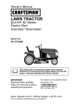 Craftsman 917.273780 Owner`s manual