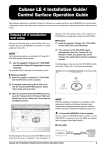 Zoom HD8 Installation guide