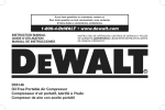 DeWalt D55146 Instruction manual