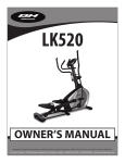 BH FITNESS C8 Owner`s manual