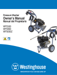 Westpro WP2500 Owner`s manual