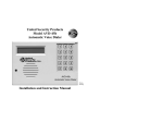 United Security Products AVD-45c Instruction manual