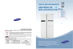 Samsung RS20C User`s manual