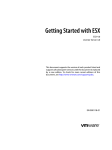 Getting Started with ESX - ESX 4.0