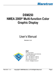 Maretron RAA100 User`s manual