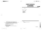 Mitsubishi SRRM25ZE User`s manual