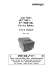 Mustek PP7000-II User`s manual