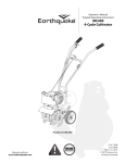 EarthQuake MC440 Operator`s manual