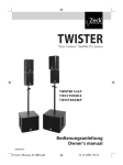 Zeck Audio TWISTERMIX Owner`s manual