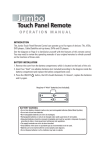 Emerson 5-In-One Learning Light-Up Remote Owner`s manual