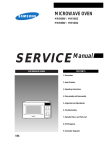 Samsung MW5480W Service manual