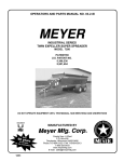Meyer 7200 Specifications