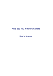 Axis 213 PTZ User`s manual