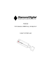Diamond Digital A202 User`s manual