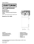 Craftsman 921.16485 Owner`s manual