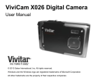 Vivitar VIVICAM X026 User manual