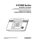 ADEMCO LYNXR24 Setup guide