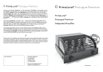 PrimaLuna ProLogue Two Integrated Amplifier Specifications