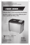 Black & Decker B2500C Owner`s manual