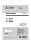 Mitsubishi Mr.Slim MSZ-FE09NA Service manual