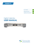 Sea Side DCT1200 User manual