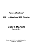 Ralink 150N wireless adapter User`s manual