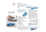 Audi A4 Cabriolet Owner`s manual