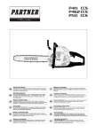 Electrolux chain saw Technical data