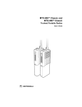 Motorola MTX-800 Classic User`s guide