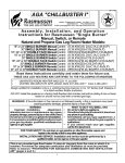 Rasmussen Chillbuster 7 Operating instructions