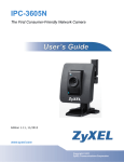 ZyXEL Communications IPC3605N Specifications