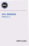 AVL Genesis User`s guide