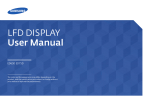 Samsung RS 27 User manual