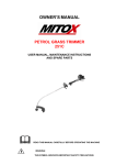 Mitox 251C Owner`s manual
