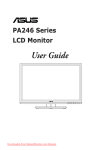 Asus PA246Q User guide