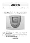 Savin SDC306 Operating instructions