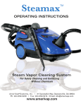 amerivap Steamax Operating instructions